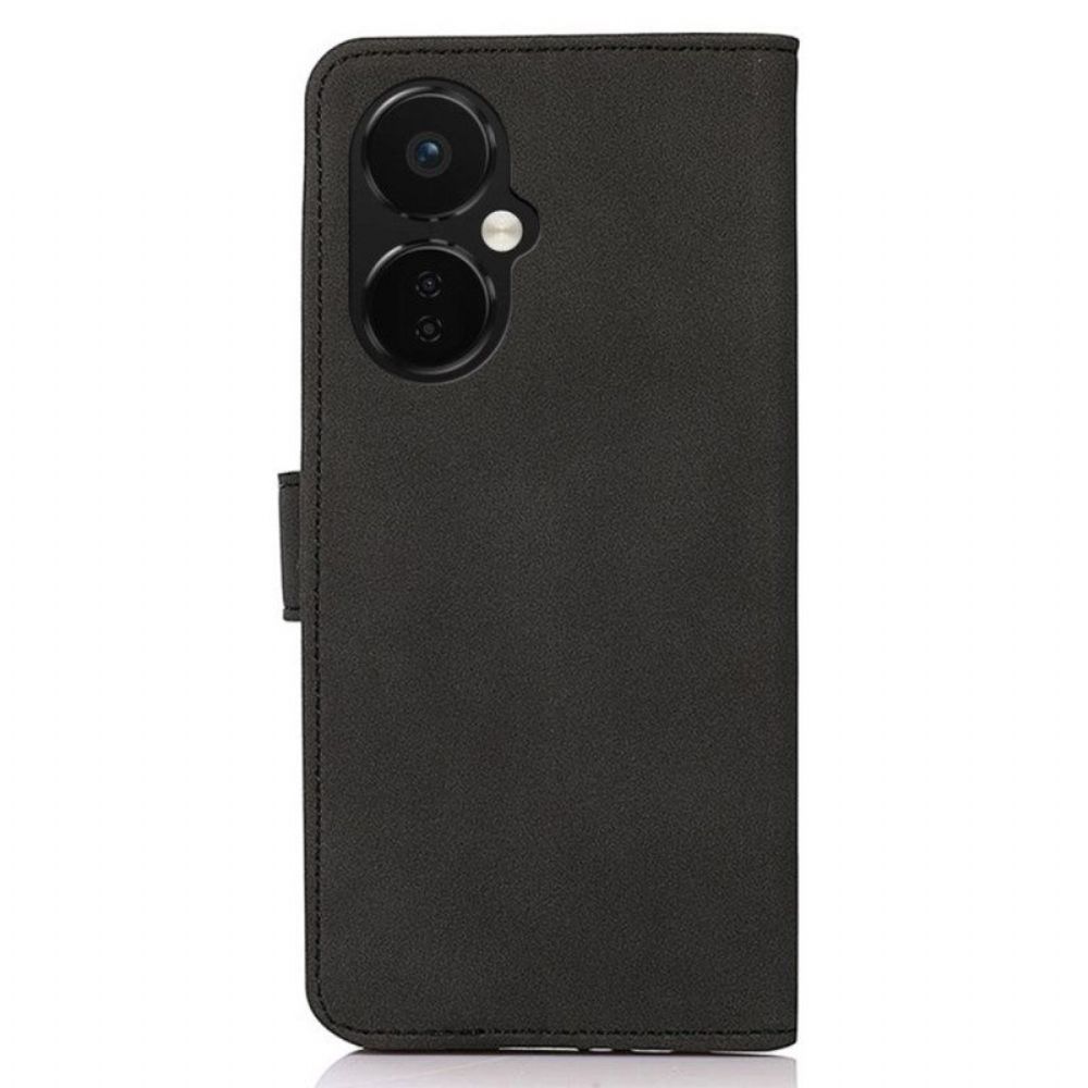 Leren Hoesje voor OnePlus Nord CE 3 Lite 5G Imitatieleer Kazneh