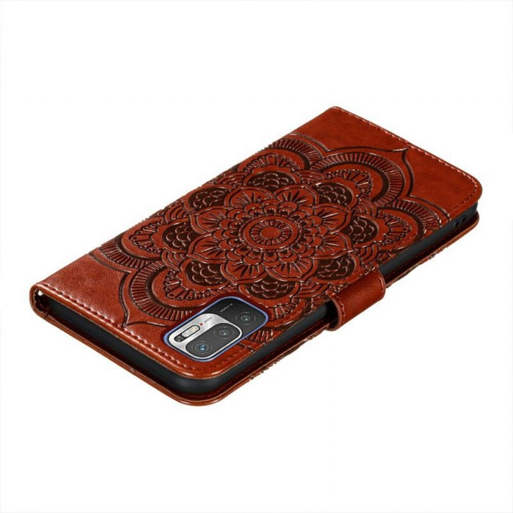 Leren Hoesje voor Poco M3 Pro 5G Volledige Mandala