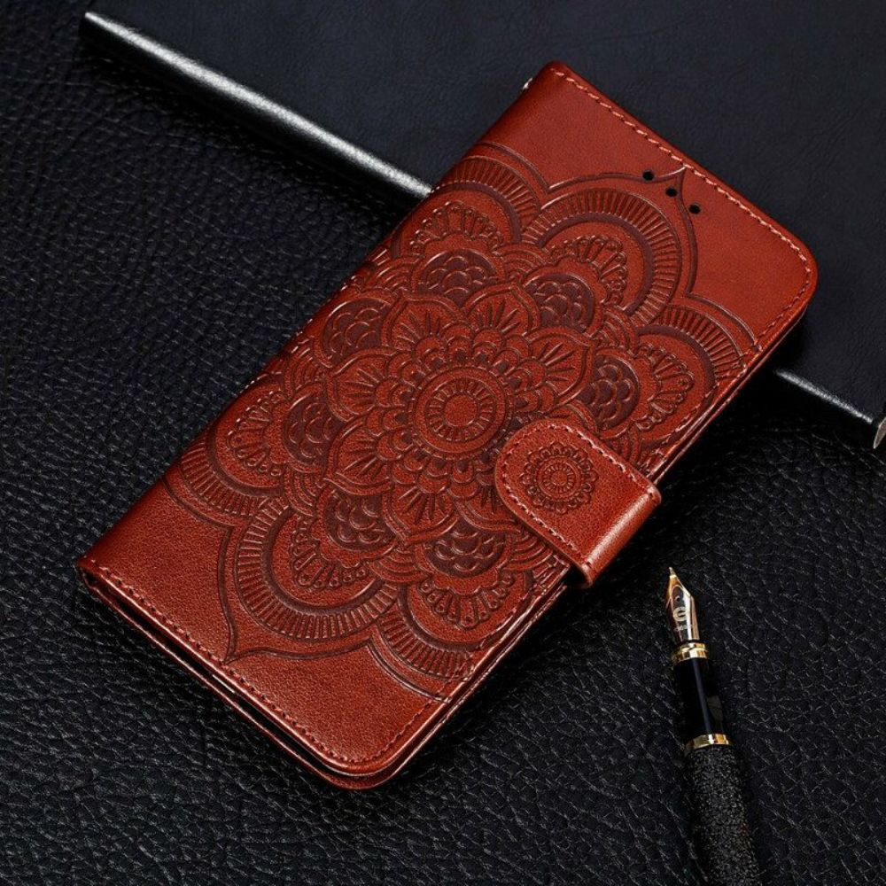 Leren Hoesje voor Poco M3 Pro 5G Volledige Mandala