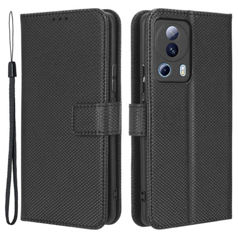 Leren Hoesje voor Xiaomi 13 Lite Met Ketting Strappy-stijl